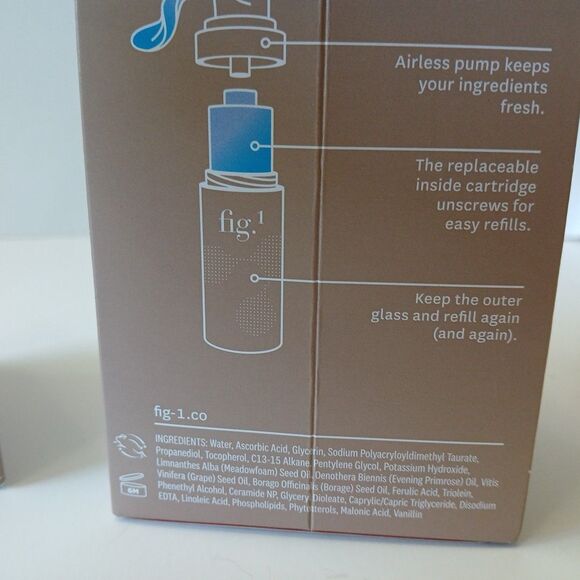 (3)Fig 1 Vitamin C 15%Treatment  1.5%L-Ascorbic Acid, 1% Vitamin E Lot Of 3 Seal - Picture 7 of 10